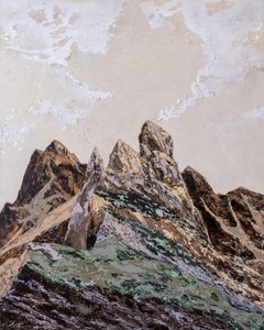 Montagne dalle texture terrose da Denise Quah