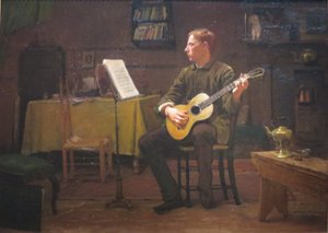 Un boemo di Dennis Miller Bunker, 1885 da Dennis Miller Bunker