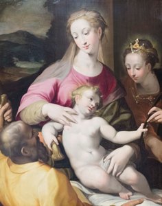 Il matrimonio mistico di Santa Caterina