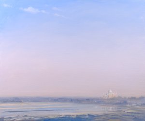 Taj Mahal dal Forte di Agra