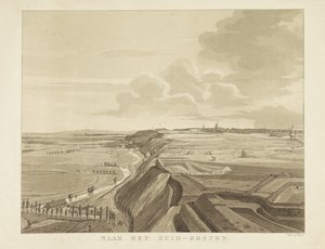 Veduta del paesaggio a sud-est di Nimega da Derk Anthony van de Wart