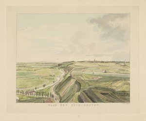 Vista del paesaggio a sud-est di Nimega da Derk Anthony van de Wart