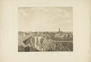 Nimega, vista dalla Belvedere verso ovest da Derk Anthony van de Wart