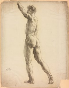 Studio di una figura maschile