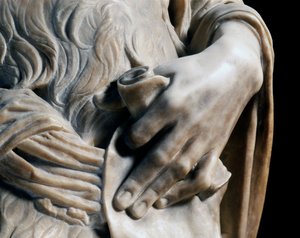 Giovane San Giovanni Battista (dettaglio) da Desiderio da Settignano