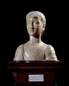 Giovane uomo (scultura) da Desiderio da Settignano