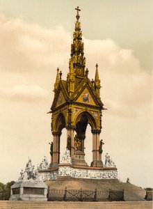 Albert Memorial, Londra, c.1890-1900 da Detroit Publishing Co.