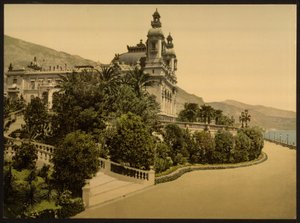 Ingresso del Casinò, Monte Carlo, Riviera, Monaco