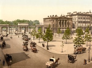 Hyde Park Corner, Londra, c.1890-1900 da Detroit Publishing Co.