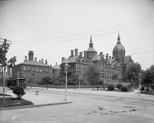 Ospedale Johns Hopkins, Baltimora, Md., c.1903 da Detroit Publishing Co.