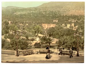 Giardini del Casinò di Monte Carlo, Riviera, Monaco da Detroit Publishing Co.