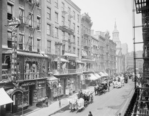 Mott Street, Chinatown, New York, c.1905 da Detroit Publishing Co.