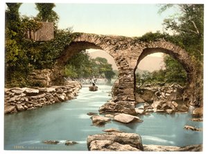 Old Weir Bridge, Killarney, Contea di Kerry, Irlanda da Detroit Publishing Co.
