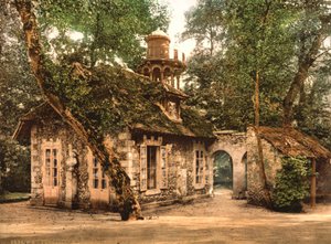 Petit Trianon, la latteria, Versailles, c.1890-1900 da Detroit Publishing Co.