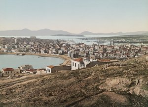 Porto del Pireo, 1905 da Detroit Publishing Co.