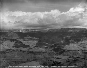Il Grand Canyon in Arizona di fronte all