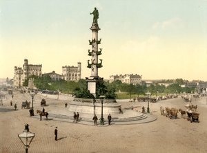 Il Praterstern, Vienna, Austro-Ungheria, c.1900 da Detroit Publishing Co.