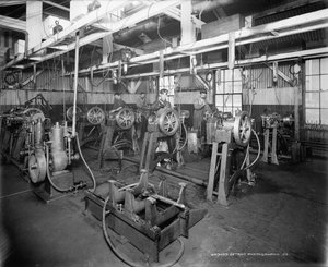 La sala di prova, Leland & Faulconer Manufacturing Company, Detroit