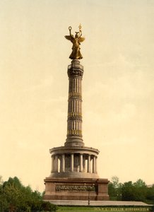 Colonna trionfale, Berlino, Germania, c.1900 da Detroit Publishing Co.
