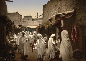 Strada algerina a Sidi Okba, c.1899 da Detroit Publishing Co.