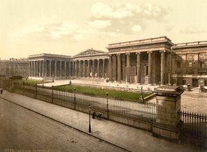 British Museum, Londra, c.1890-1900 da Detroit Publishing Co.