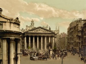 Royal Exchange, Londra, c.1890-1900 da Detroit Publishing Co.