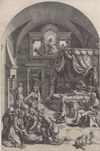 Nascita di San Giovanni Battista, 1555-88