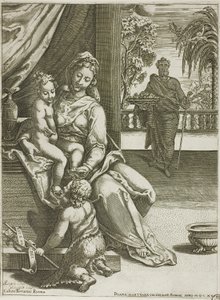 Vergine e bambino con San Giovanni