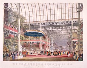Grande Esposizione, Crystal Palace, Hyde Park, Londra, 1851 da Dickinson Brothers