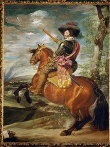 Conde Duque de Olivares a cavallo
