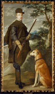Infante cardinale Don Ferdinando come cacciatore