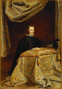 Filippo IV di Spagna, in preghiera... (dipinto su tela) da Diego Rodriguez de Silva y Velazquez