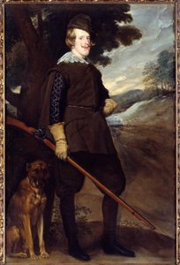 Ritratto di Filippo IV (1605-1665), re di Spagna in abito da caccia a 30 anni