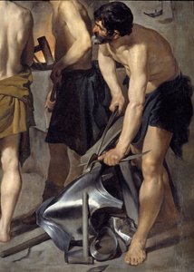 La fucina di Vulcano (dettaglio)