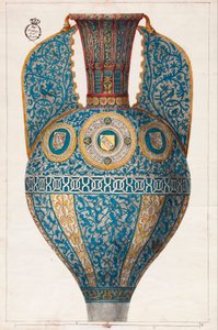 Vaso nazarí degli stemmi da Diego Sánchez Sarabia