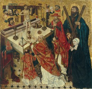 La Messa di San Gregorio Magno da Diego de la Cruz