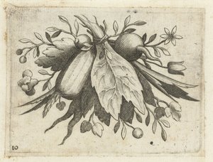 Festone di frutti da Dietrich Krüger (attributed to)