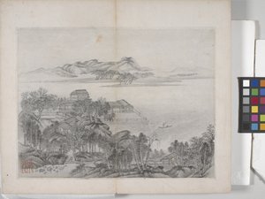 Album di dipinti di paesaggi
