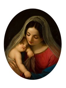 Madonna e bambino da Diodato Massimo