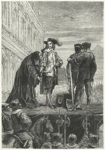 Esecuzione di Re Carlo I, 1649 da Diogene Ulysse Napoleon Maillart