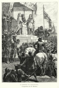 Le Serment De Strasbourg da Diogene Ulysse Napoleon Maillart