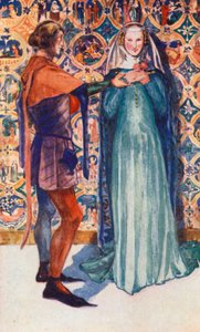Un uomo e una donna del tempo di Edoardo II 1307-1327