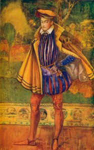 Un uomo del tempo di Elisabetta, 1907 da Dion Clayton Calthrop