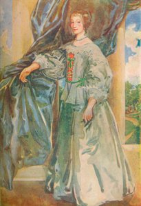 Una donna del tempo di Carlo I, 1907 da Dion Clayton Calthrop