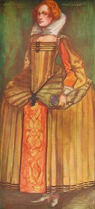 Una donna del tempo di Elisabetta, 1907