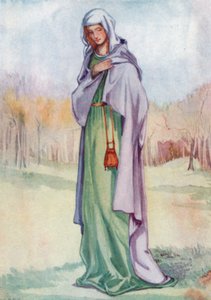 Una donna del tempo di Enrico III 1216-1272 da Dion Clayton Calthrop