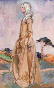 Una donna del tempo di Enrico I 1154-1189 da Dion Clayton Calthrop