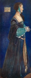 Una donna del tempo di Enrico VIII 1509-1547