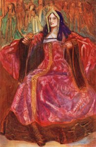 Una donna del tempo di Enrico VII 1485-1509 da Dion Clayton Calthrop