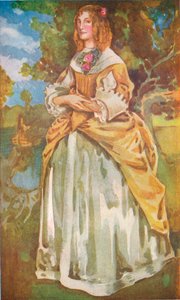 Una donna del tempo di Giacomo II, 1907 da Dion Clayton Calthrop